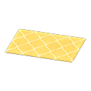 黄色厨房地垫